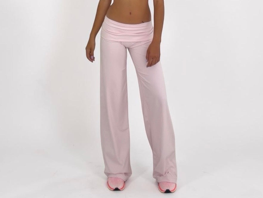 Rose yoga pants